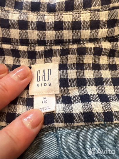 Рубашка Gap на 130-140 см