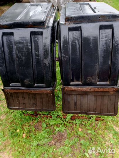 Подкрылки задние на газель