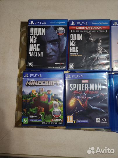 Игровые диски на ps4