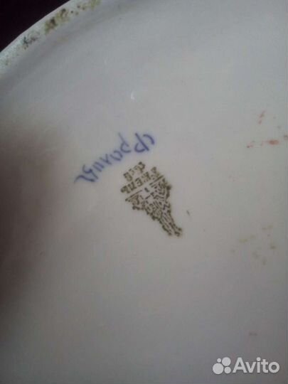 Конфетница гжель СССР