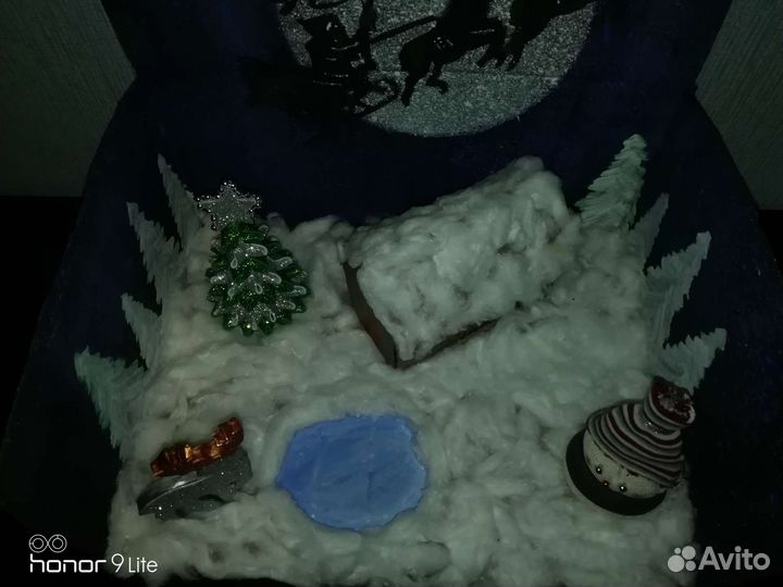 Завораживающая новогодняя поделка