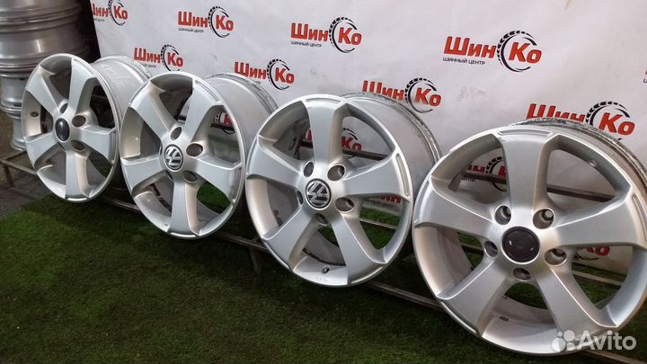 3148) К-кт дисков ориг литых R17 volkswagen 5х130