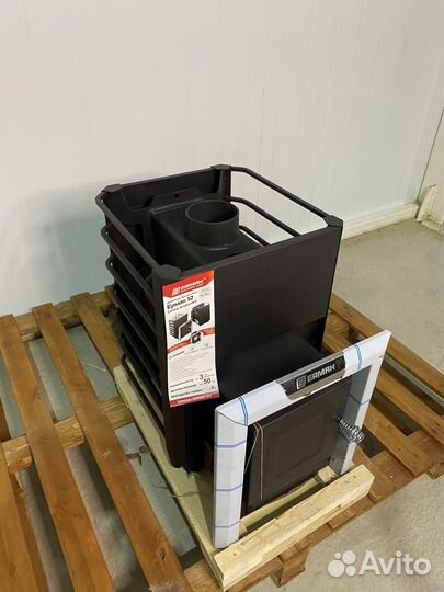 Печь Для Бани ermak 12 сетка-премиум (Чугун)