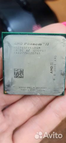 AMD Phenom II X4 hdz965fbk4dgm AM3 купить в Санкт-Петербурге ...