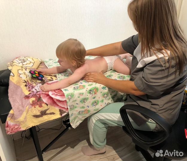 Профессиональный лечебный детский массаж
