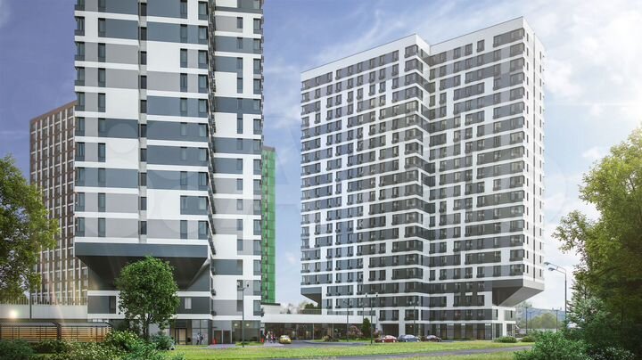 Апартаменты-студия, 20,5 м², 19/21 эт.