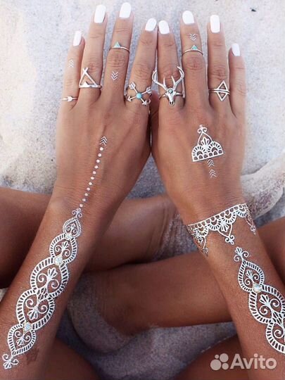 Переводные flash тату