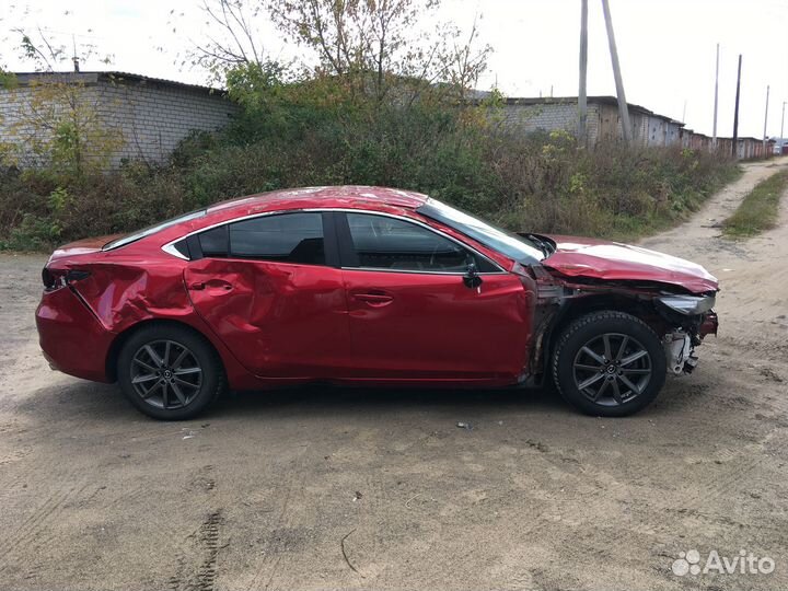 Mazda 6 2.0 AT, 2019, битый, 41 000 км