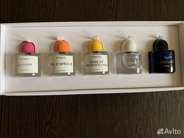 Коробка с флаконами буредо