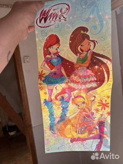 Плакат винкс winx