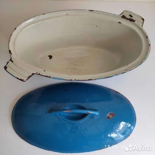 Гусятница чугунная СССР