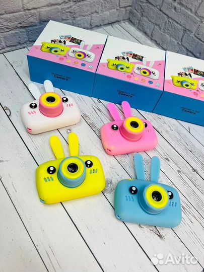 Детский цифровой фотоаппарат Мишка / заяц