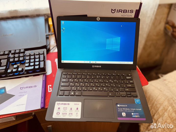 Ноутбук для учебы и работы/полный комплект