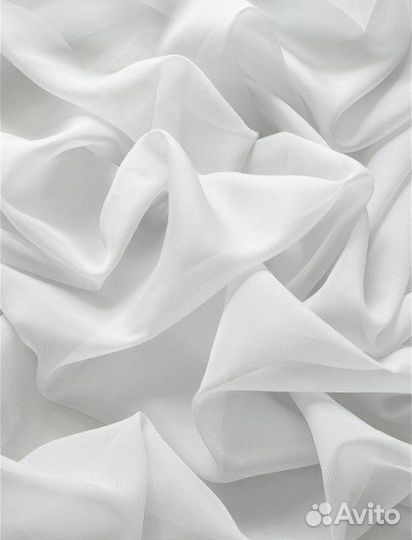 Тюль ширина 5 метров, высота 2,5 и 2,7