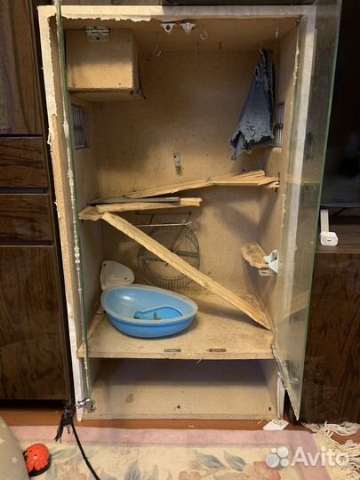 Клетка витрина для грызунов