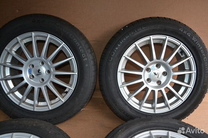 Диски R17 с всесезонными шинами 235 55 17