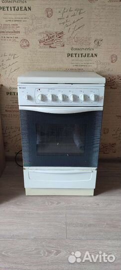 Газовая плита бу indesit