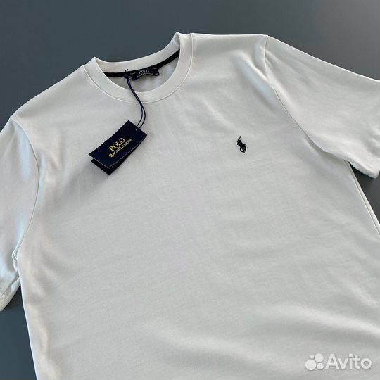 Футболка Polo ralph lauren белая