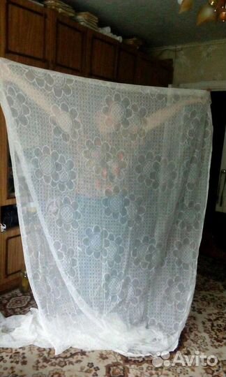 Полотно гардинное.Новое