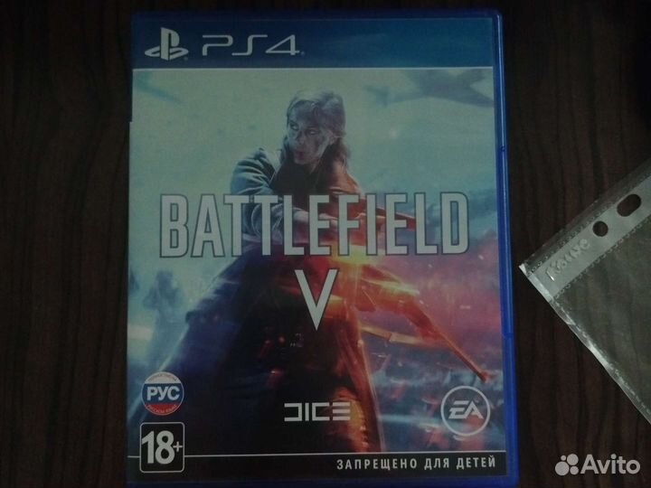 Диск Battlefield 5 на playstation 4