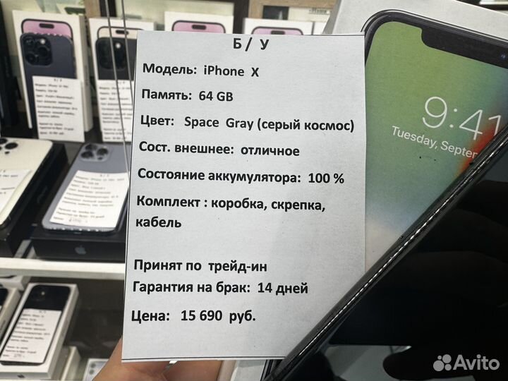 iPhone X, 64 ГБ
