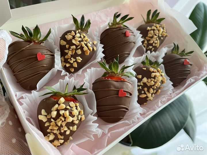 Клубника в шоколаде Конфеты ручной работы