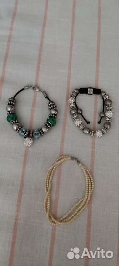 Браслеты 3шт бижутерия