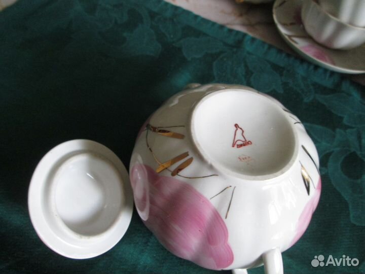 Антикварная сахарница СССР Дулёво 80-е годы