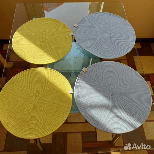 Салфетки на стол круглые