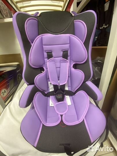 Автокресла 513 (9-36) teddy Bear сирень