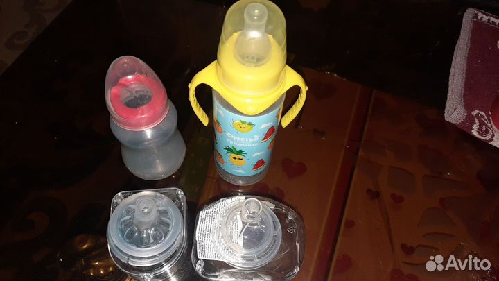 Соски бутылочные avent