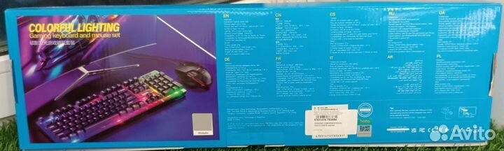 Игровая клавиатура и мышь hoco GM18