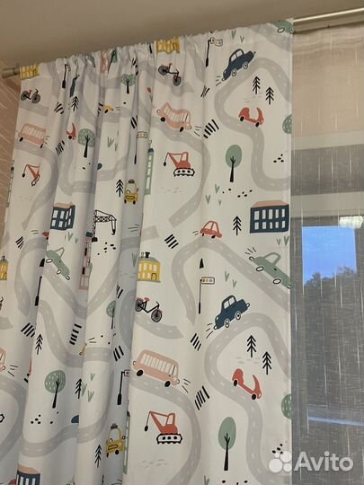 Шторы + тюль