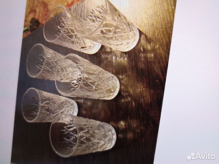 Хрустальные стопки