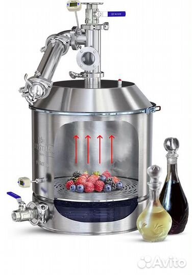 Самогонный аппарат luxstahl 7м