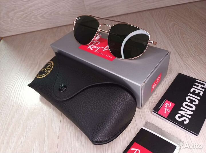 Очки Ray-Ban RB3668 мульти Тёмно-Зелёные новые