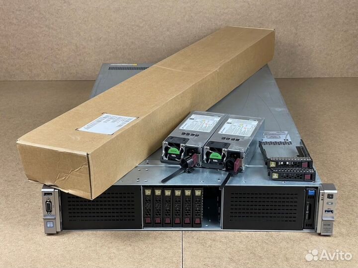 Сервер H3C R4900 G3 8SFF 4NVMe 2*6132 64Gb 2*550W