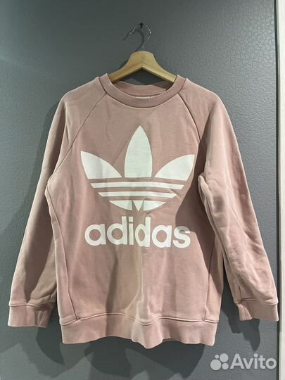 Свитшот adidas розовый