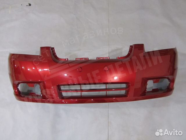 Бампер передний Шевроле Авео в цвет