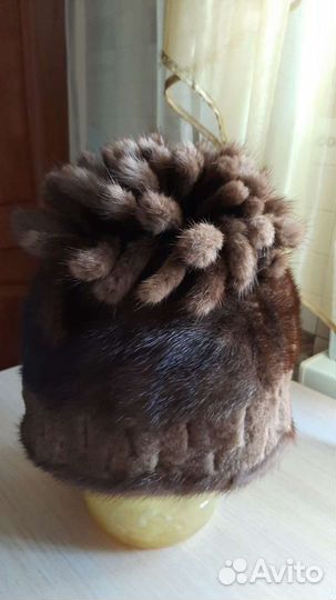 Шапка норковая