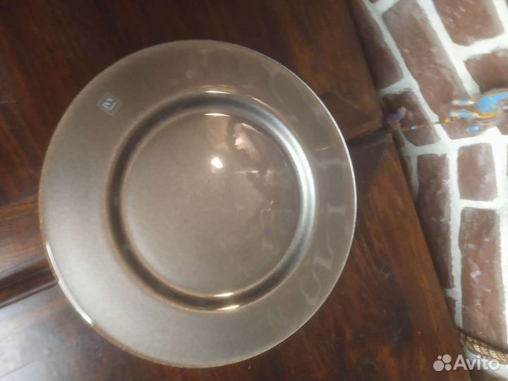 Тарелка 31 см aria IVV разные цвета