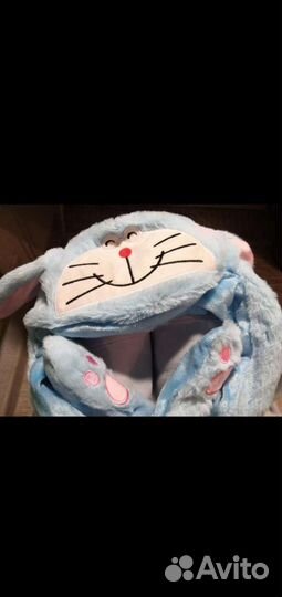 Новая шапка с ушками двигающимися