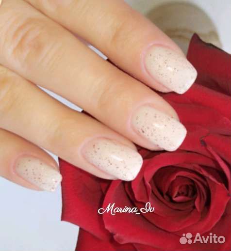 Маникюр наращивание