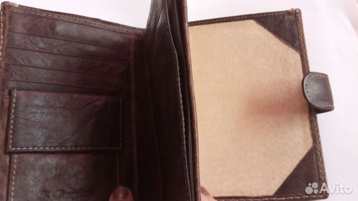 Новые мужские портмоне (кожа)и кожзам