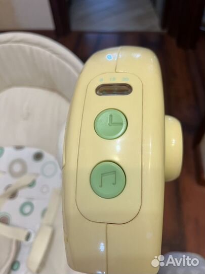 Детские электронные качели шезлонг