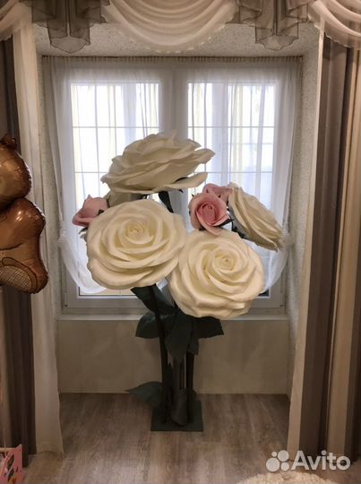 Ростовые цветы из изолона