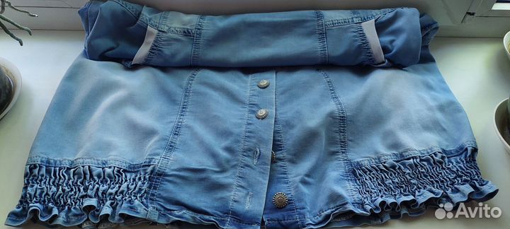 Платье деним лето 48 разм