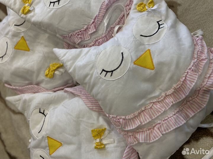 Бортики в детскую кроватку бу