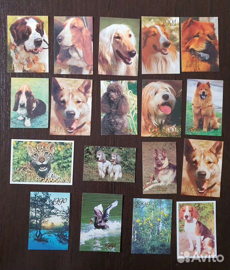 Календарики СССР