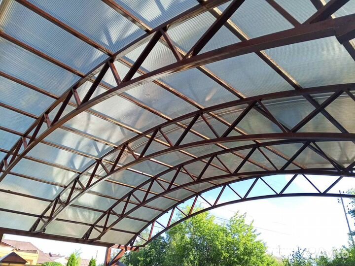 Автомобильный навес 6.5*6 метров